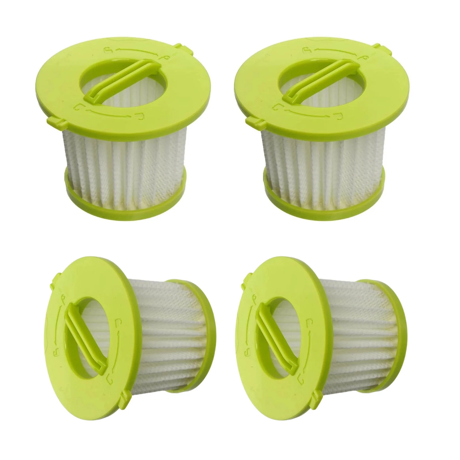 4Pcs For Ryobi 18V ONE+ Powered Brush Vacuum Filter For Wet/Dry Series Hand Vacuum Cleaners PCL704K PCL704B PCL705K Accessories