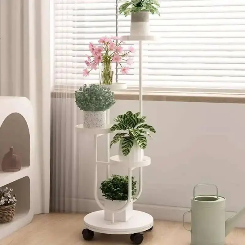 

Minimalist Accessories Aesthetics France Flowers Stand Decorations Light Luxury Flowers Stand Organizer Plantenrek Furniture