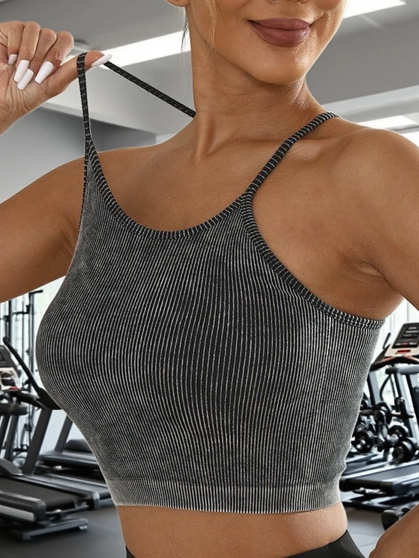 4PCS/Set Back Sports Vest Underwear Washing Naked Yoga Bra Women's Summer Comfortable Quick Drying Ribbed Yoga Vest