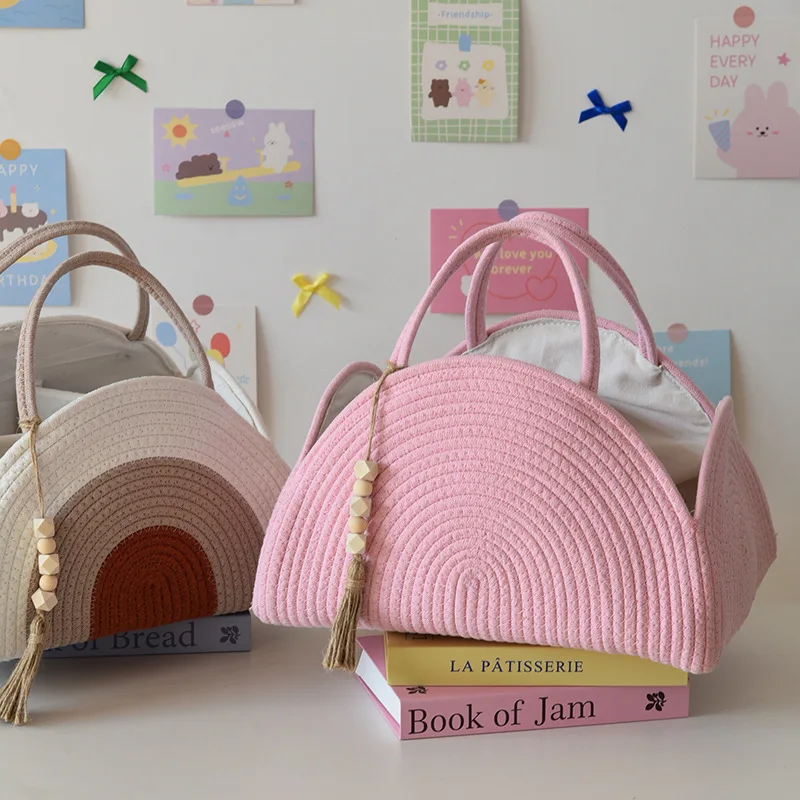 cesta-de-panales-de-cuerda-de-algodon-tejida-simplificada-bolso-portatil-multifuncional-para-madres-trabajadoras-organizador-de-ropa-de-bebe