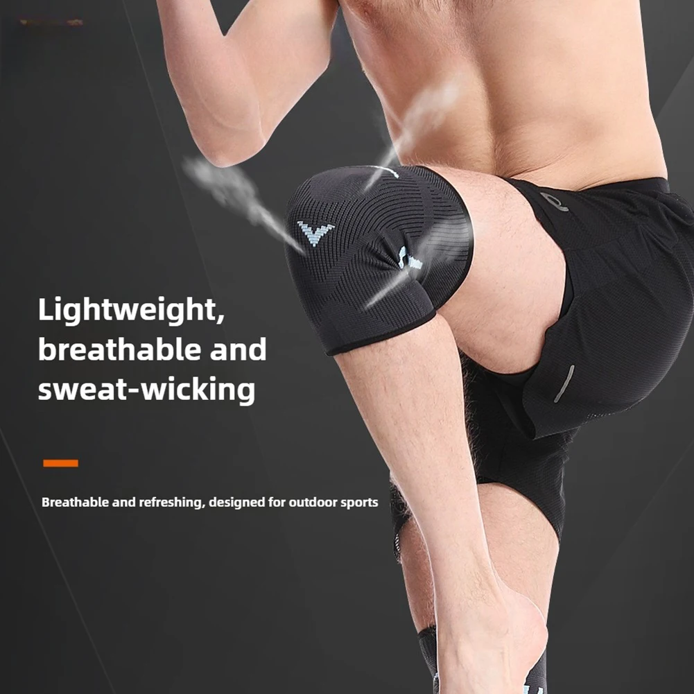 Professional Anti-Slip Cycling Knee Support Non-Slip Moisture-Wicking For Outdoor Sports