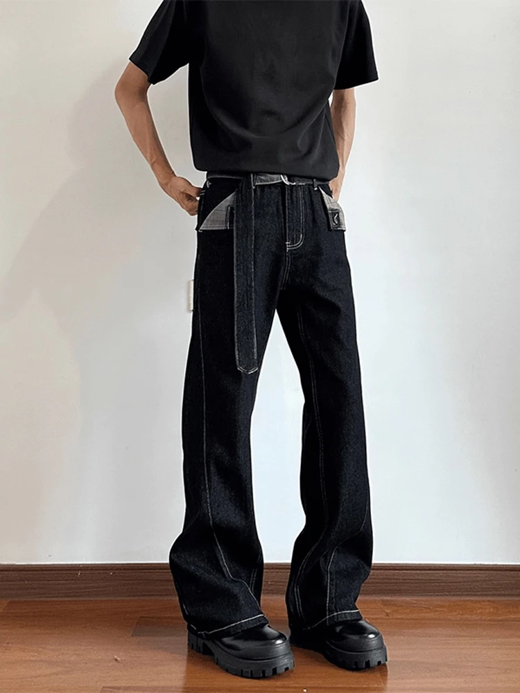 

Оригинальные джинсы Bla Micro Flare Jeans ex Autumn Clean Fit Повседневные свободные длинные брюки Прямые джинсы со средней высокой талией