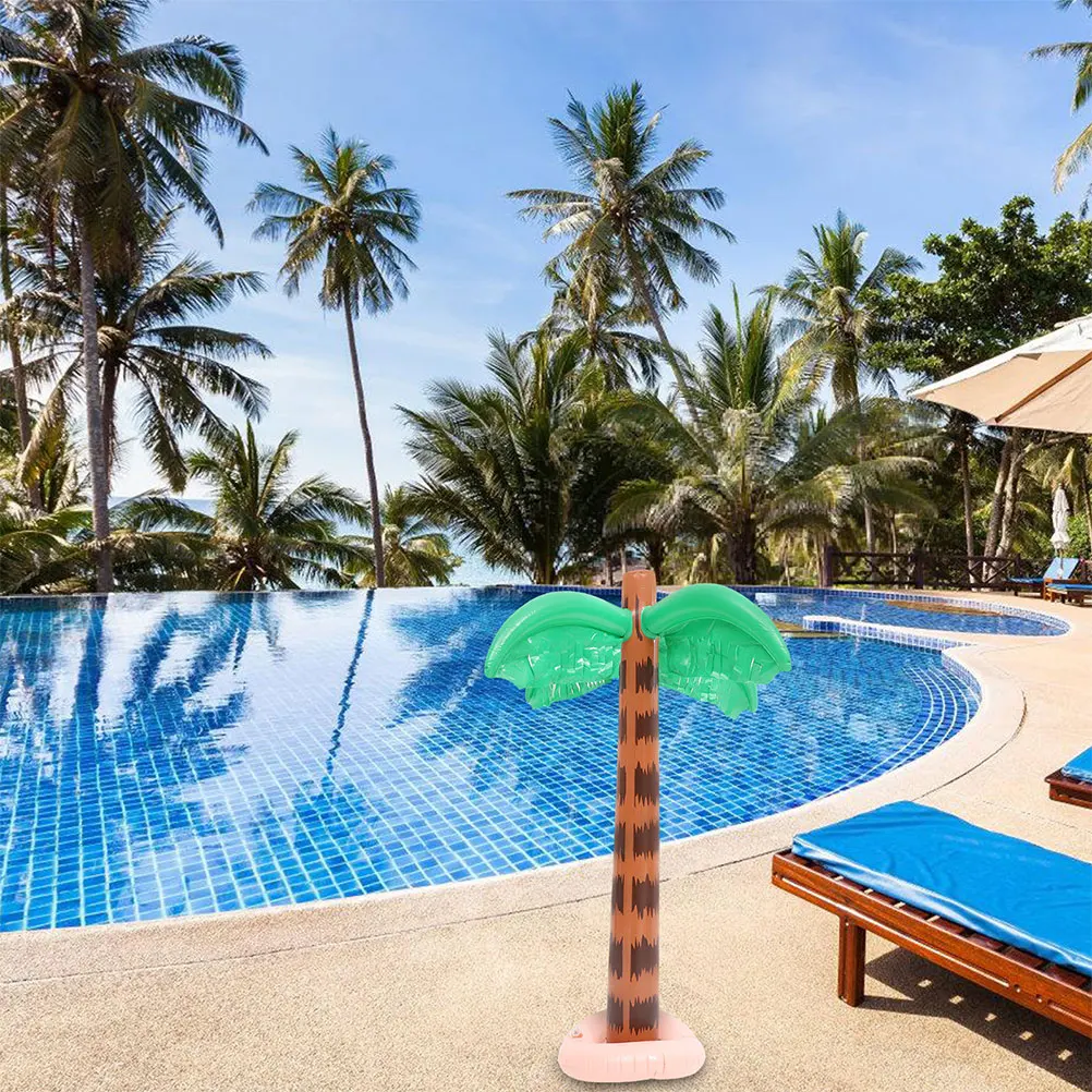 

Inflatable Coconut Tree Props Artificial Party Decorations Toy Pvc Landscaping Pool Garden Toys Trees for
