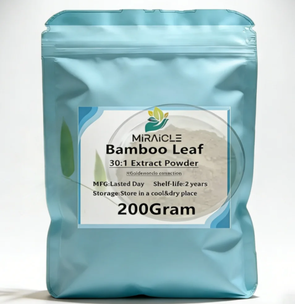 

Factory professional packaging 30:1 Bamboo Leaf EXTRACT Supplemant Care Facial care Body powderFactory professional packaging 30