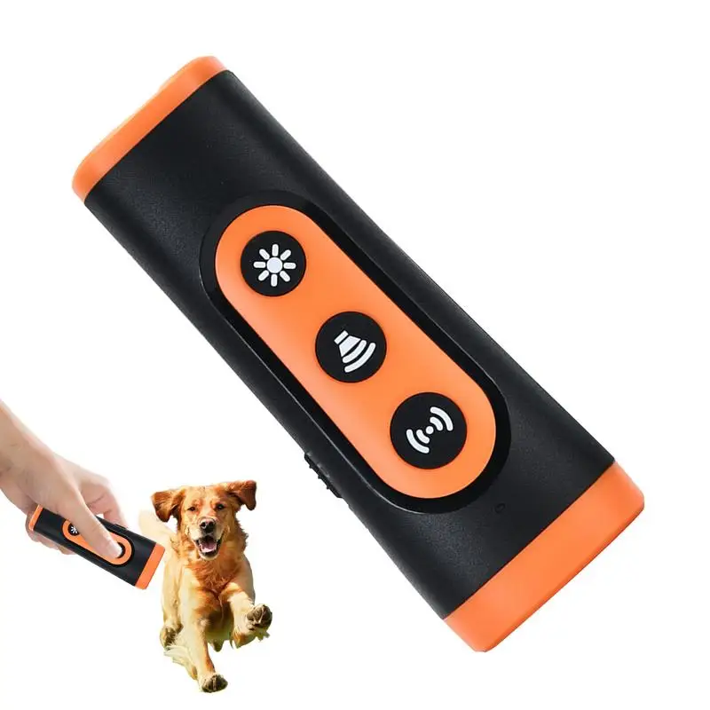 

Anti Barking Device For Dogs Efficient Dog Bark Control Tool Rechargeable Flashlight Portable Multifunctional Barking Silencer