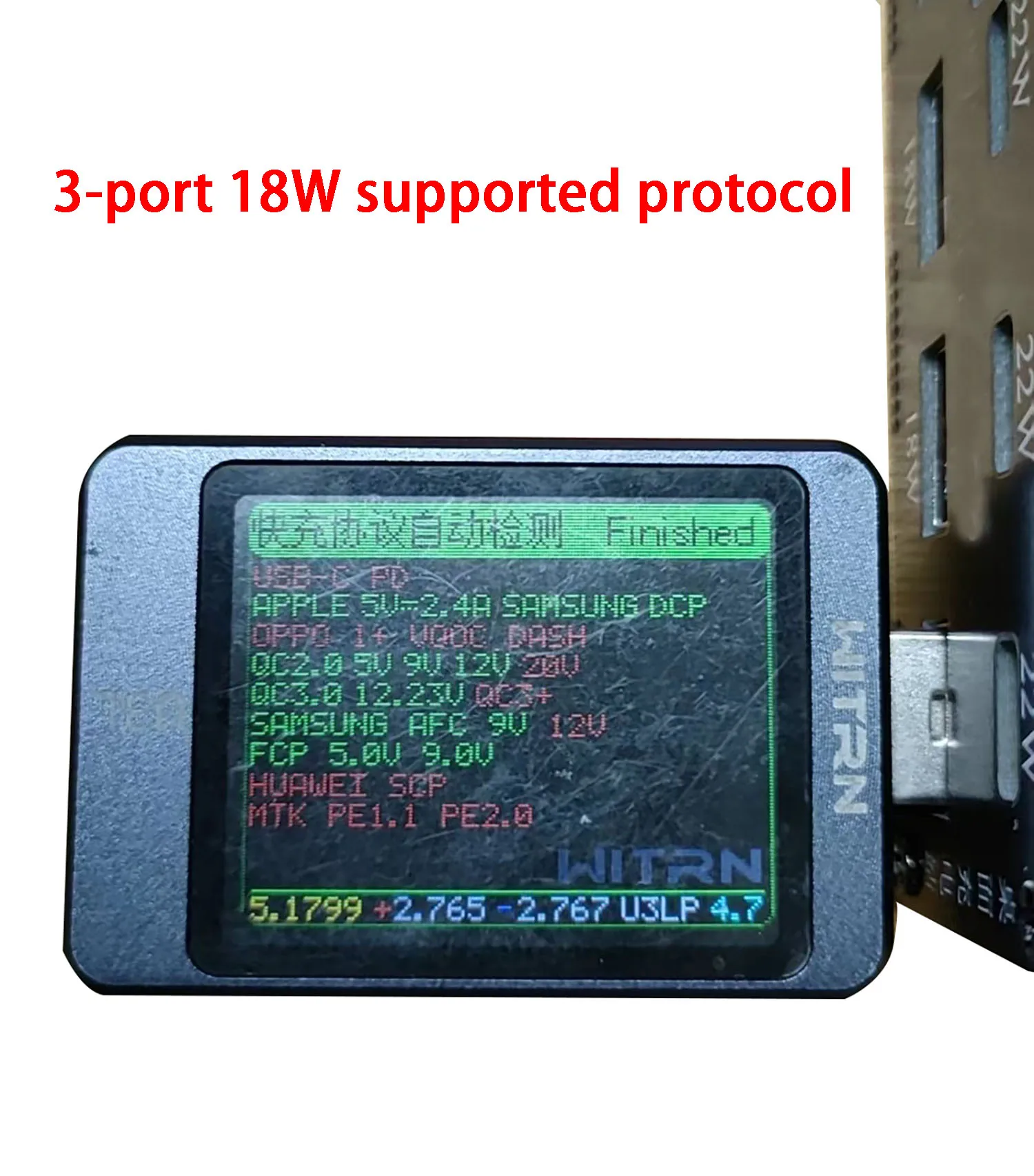 PD65W Ładowarka samochodowa Szybkie ładowanie TYPE-C USB 8-WAY Niezależne szybkie ładowanie TELEFONU komórkowego DC 12V 24V DO PD QC Protokół PPS AFC/FCP — zdjęcie 6