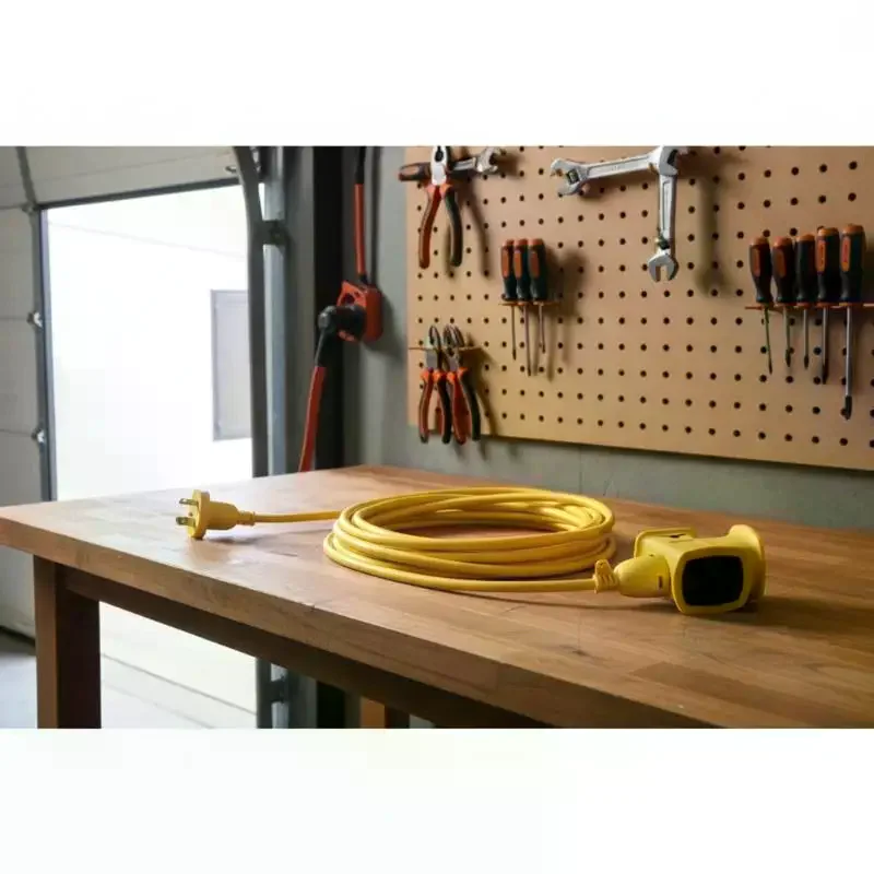 5 m Aircraft-Style Floor Extension Cord Socket, Explosion-Proof And Drop-Resistant Industrial Power Outdoor Multi-Functional