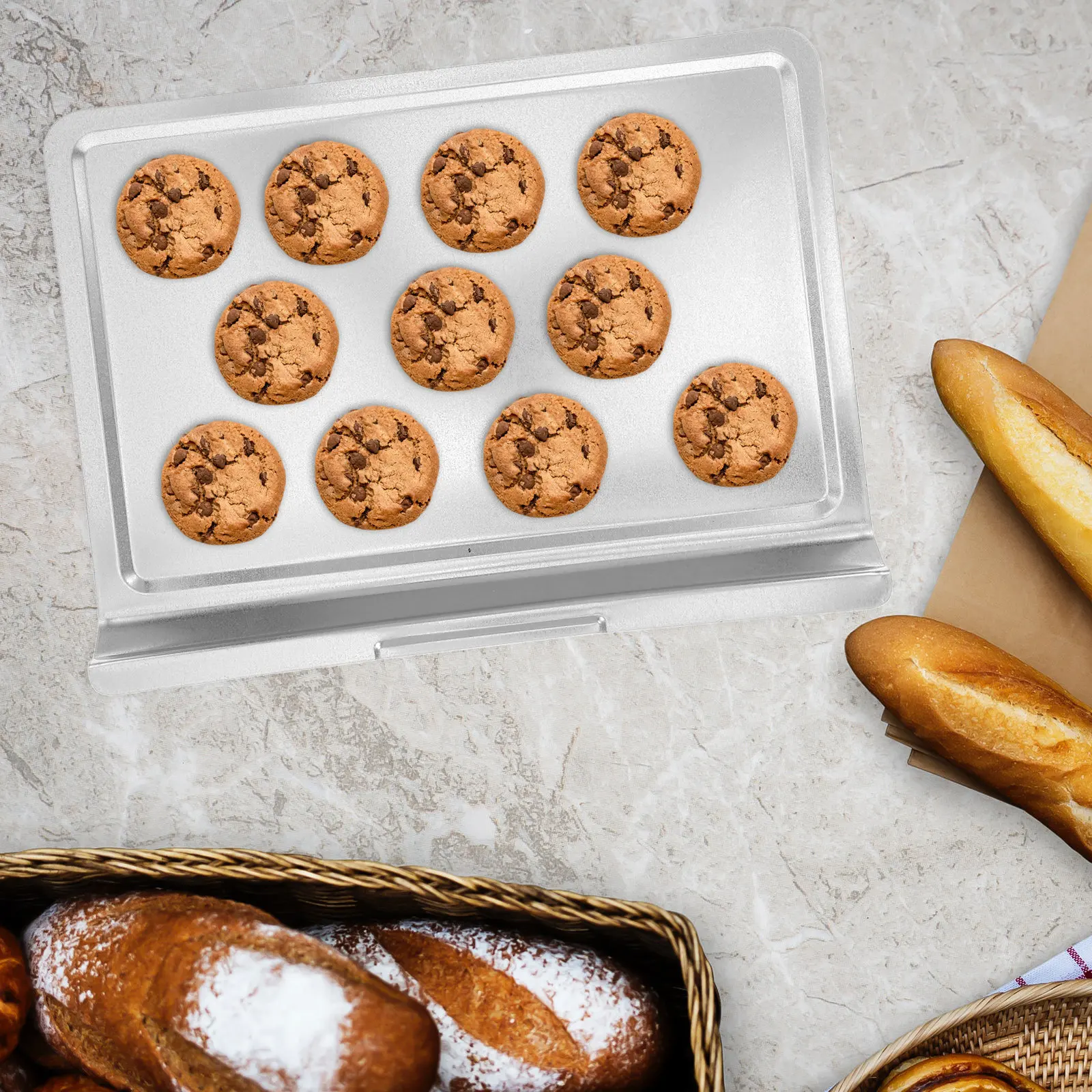 Rechthoekige ovenopvangbak voo - Kitchen Oven Baking Pans recensie en prijs