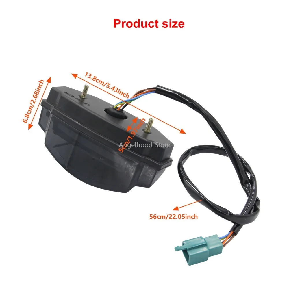 

Headligh for Electric Scooter LED Front Headlight LED Lighting Lamp Searchlight Electric Scooter Replacement Accessories