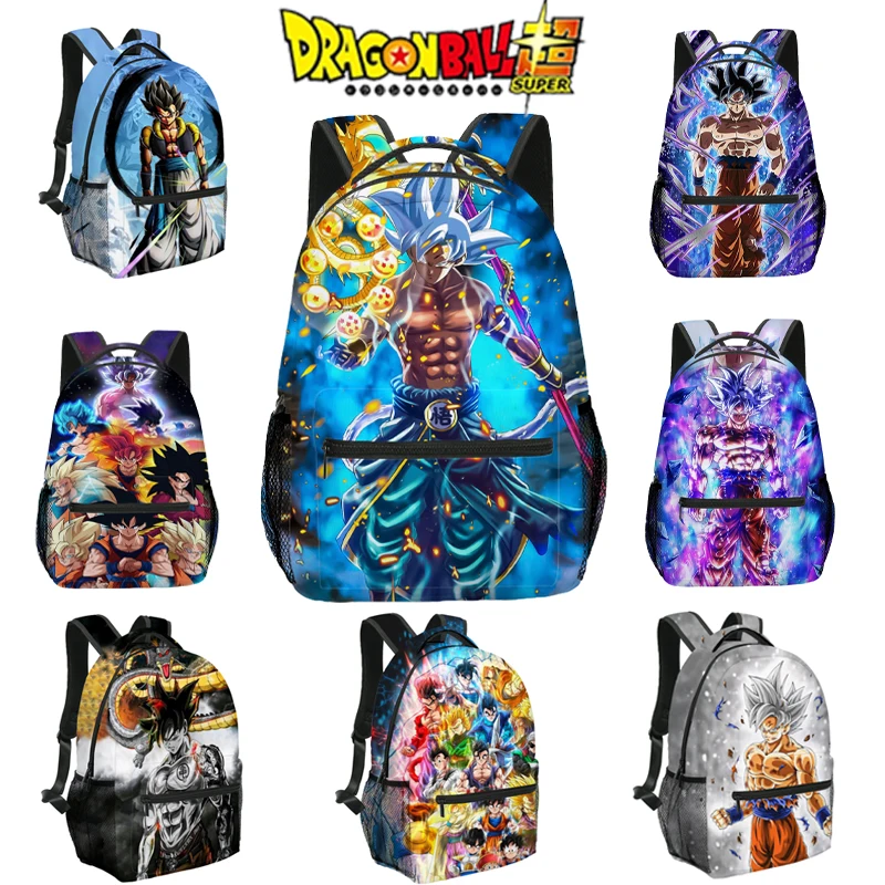 

Dragon Ball Goku Anime Primary And Secondary School Students School Bag Children'S Backpack Cartoon Backpack A Birthday Present