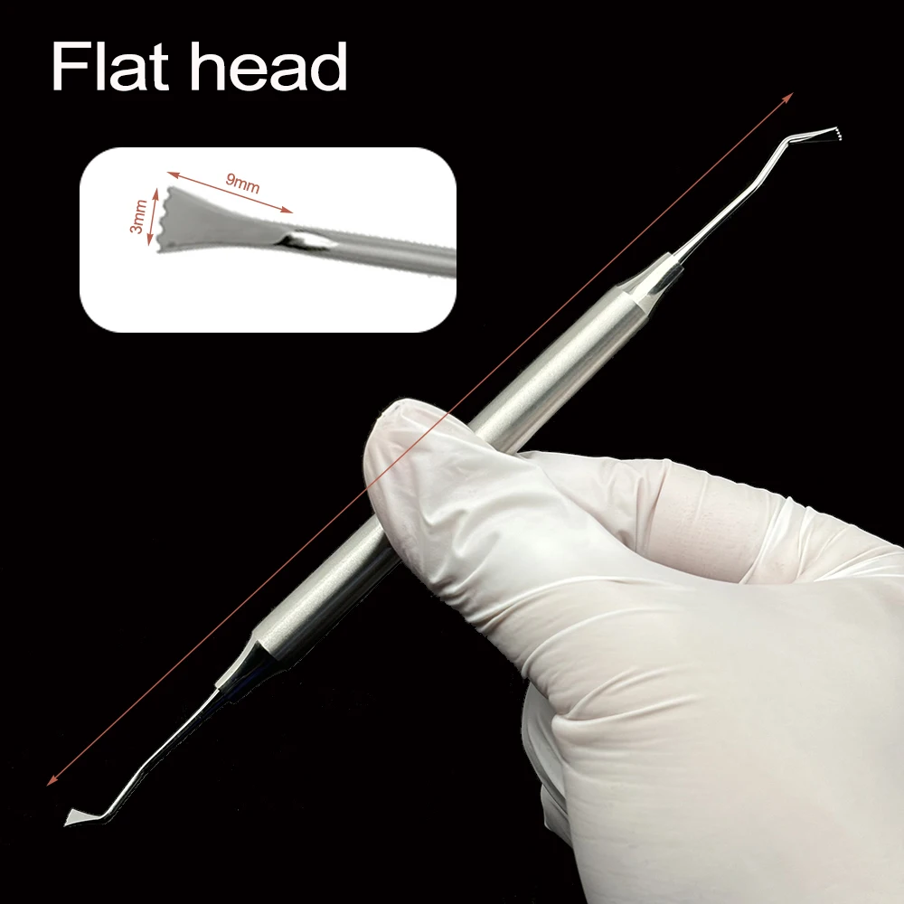 Dental Gingival Retraction Cord Tool Gingival Cord Packer Retraction Tool Dentist Atraumatic Cord Splitter Tool Double Head - Image 6