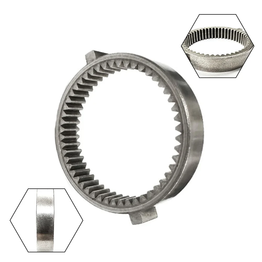 Metal Gear Ring Speed Epicyclic Gear Alloy Gear Ring 50 Teeth Alloy Drill Lithium Rechargeable Electric Drill Parts