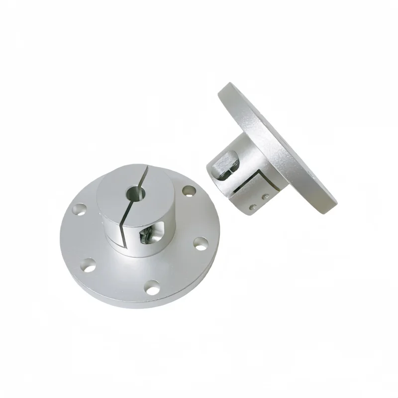 High-torque flange coupling High-quality Industrial-grade Locking Type Aluminum Alloy Flange With Key Groove (Hole 5-18mm)