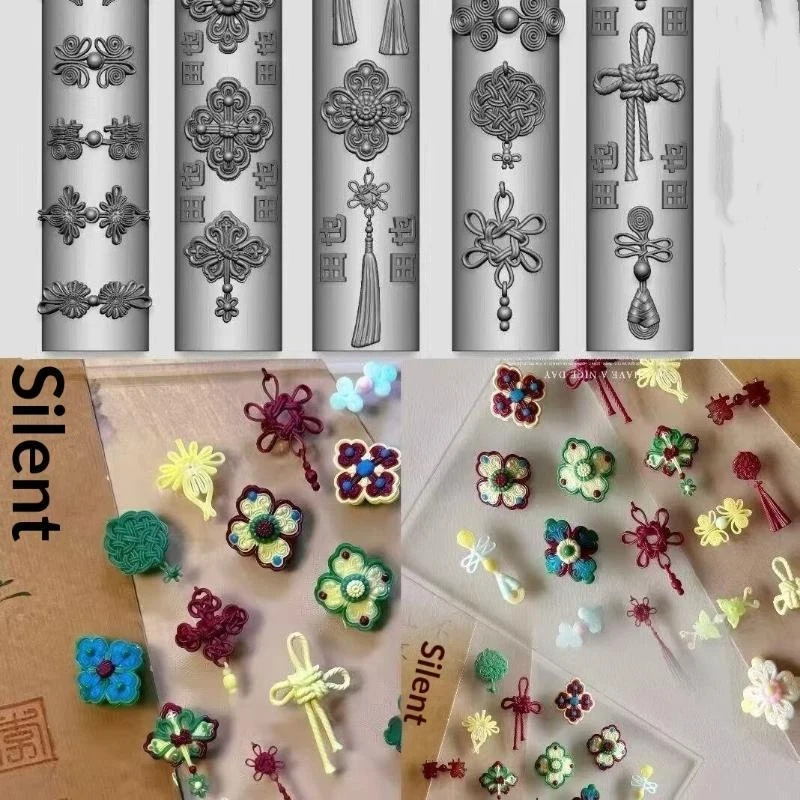 3D Barock-Engel Silikon-Nagelstempel-Form, Antihaftbeschichtet, Wiederverwendbar, DIY Nagelkunst-Schablonen für Nagelkunst-Enthusiasten – Detail 5