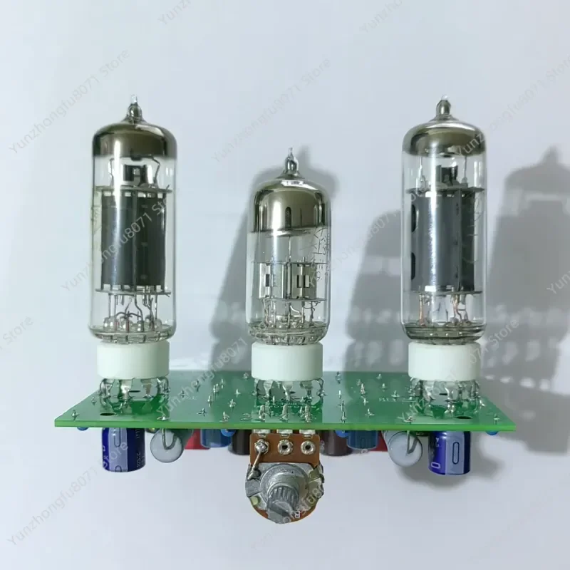 For 6N2 Push 6P1 Vacuum Tube Amplifier Board Mini Power Amp 2 Channel 10x7cm