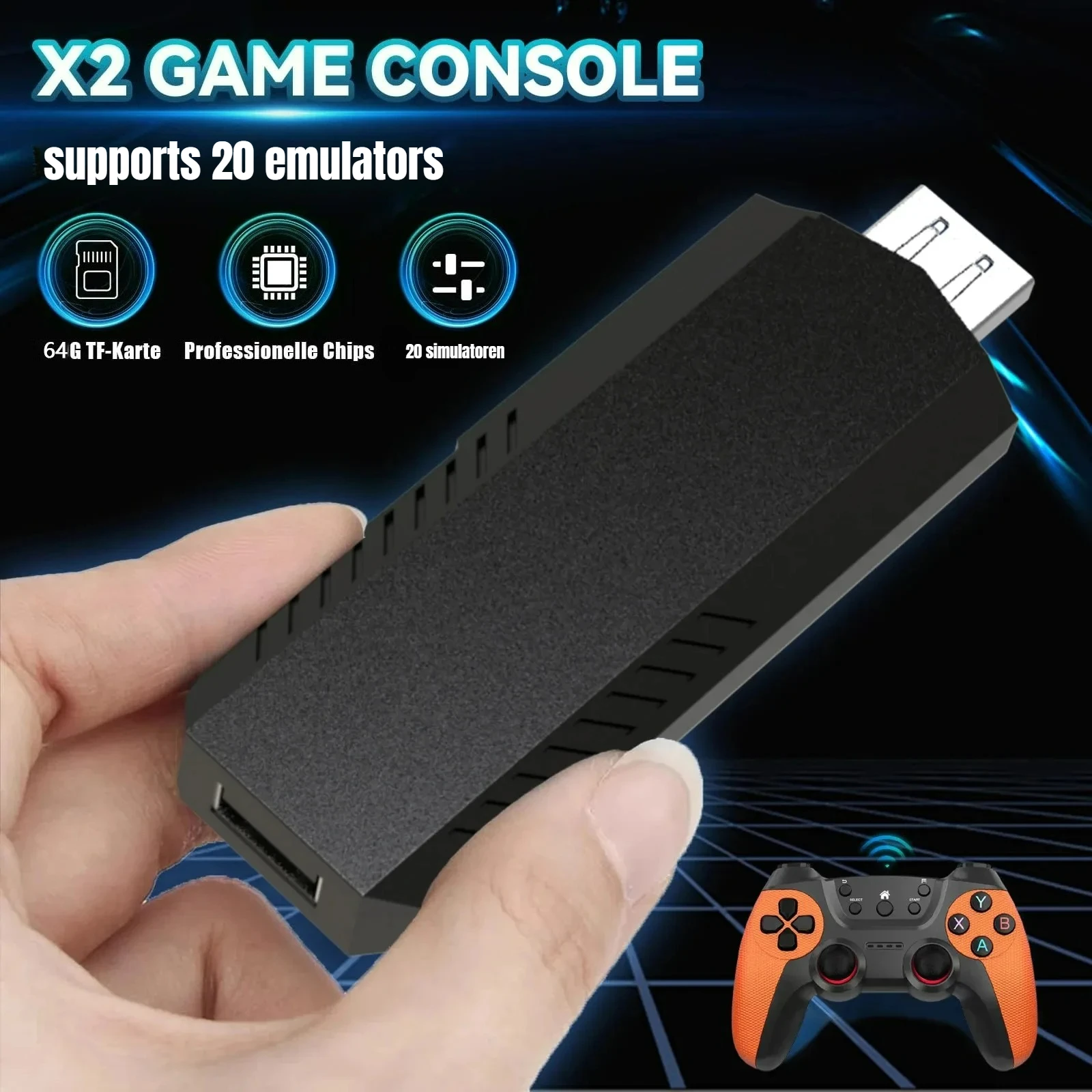X2 Ultra Pro TV Game Stick 4K - đánh giá và giá Retro Gaming X2 Pro