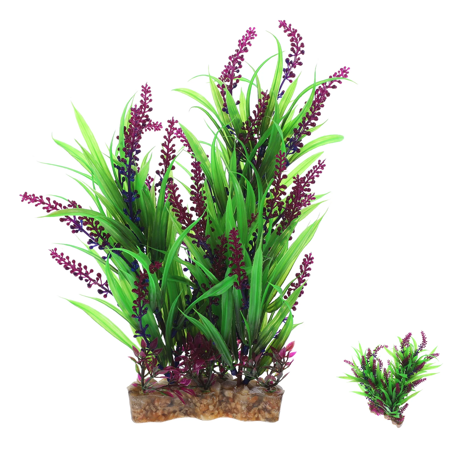 

Simulated Aquatic Plant Realistic Fake Water Plants Aquarium Artificial Plant Decoration Natural Lifelike Fish Tank Water Grass