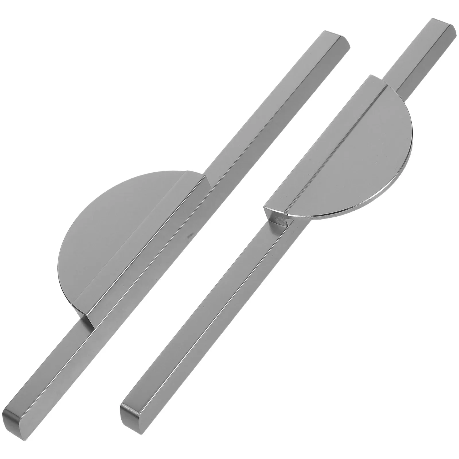 

2 шт. ручки-полумесяцы для ящиков из алюминиевого сплава, стильный минималистичный дизайн для кухни, ванной, комода, туалетного столика, книжного шкафа