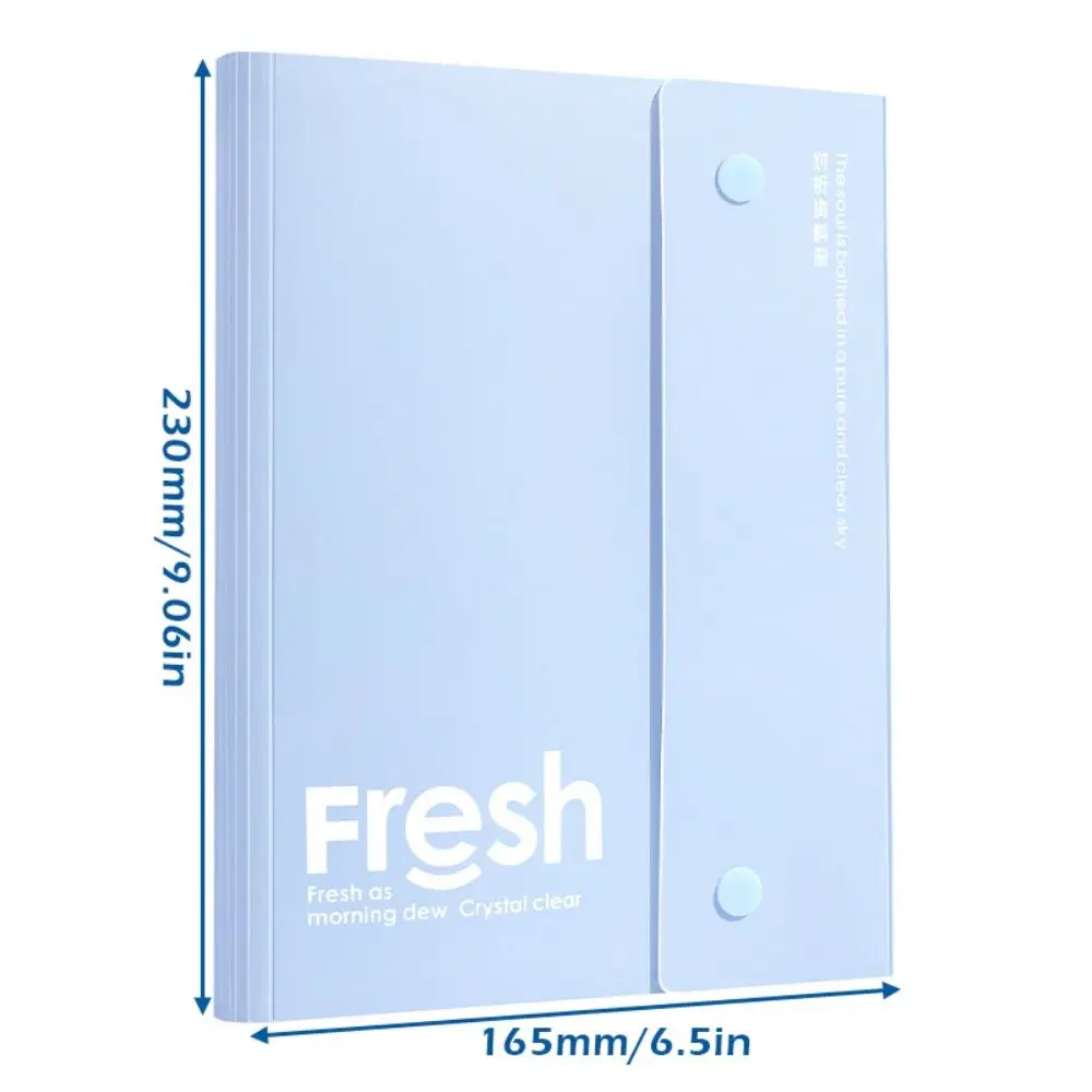 Cartella Portadocumenti A4 in PP, Design Pieghevole, Impermeabile, per Test e Ritorno a Scuola