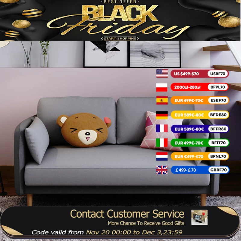 

Уютные диваны для гостиной Kawaii, удобный скандинавский современный ленивый диван, европейская мебель из натурального дерева Divani Da Soggiorno