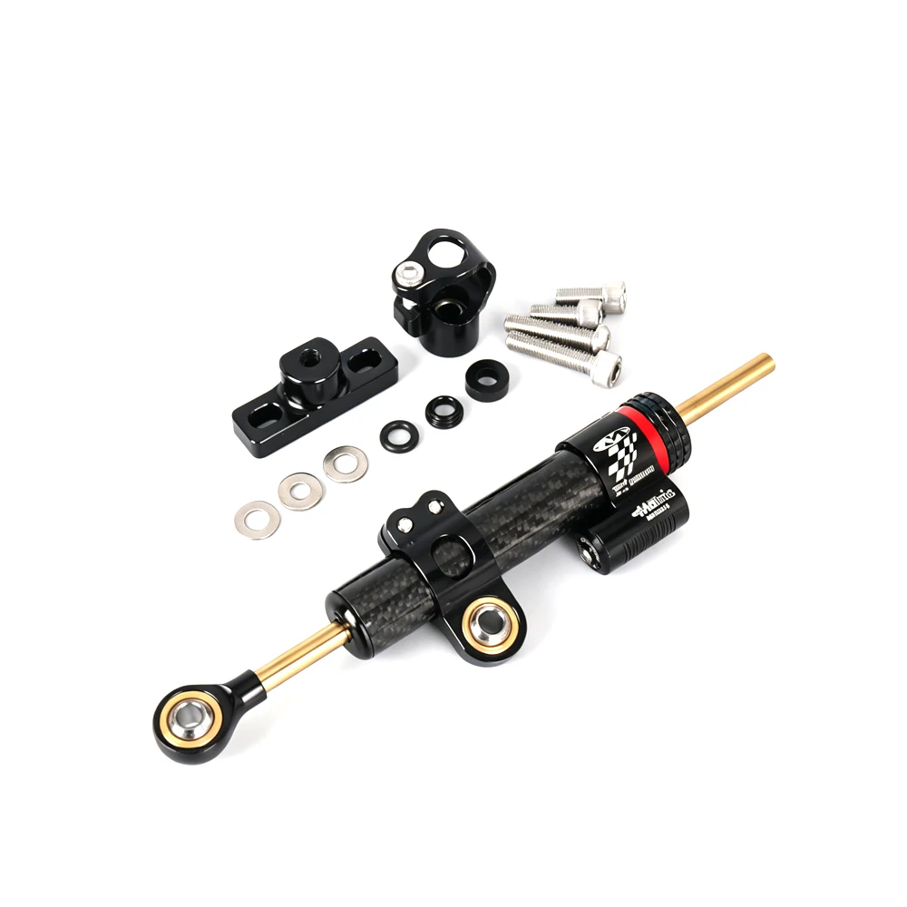 Image of Für CFMOTO 800NK NK800 2023 2024 2025 Motorrad-Zubehör Richtungsstabilisator Stoßdämpfer Lenkungsdämpfer Halterung