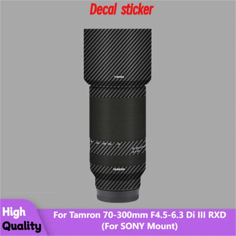 

For Tamron 70-300mm F4.5-6.3 Di III RXD(For SONY Mount)Lens Sticker Protective Skin Decal Film Protector Coat 70-300 A047