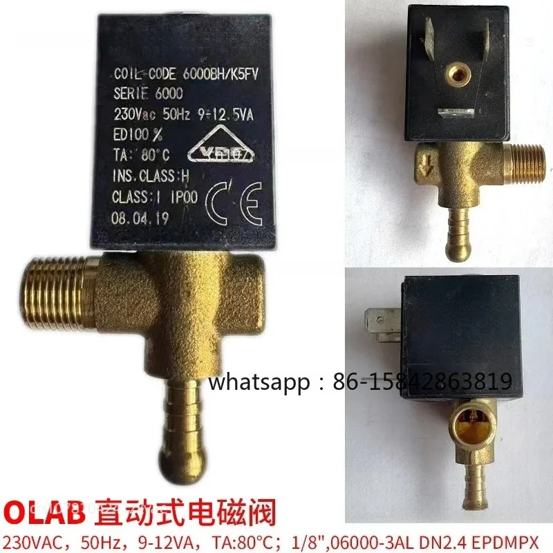 Serie 6000 Nornally Closed AC 230V 50hZ 2/2 Way G1/8