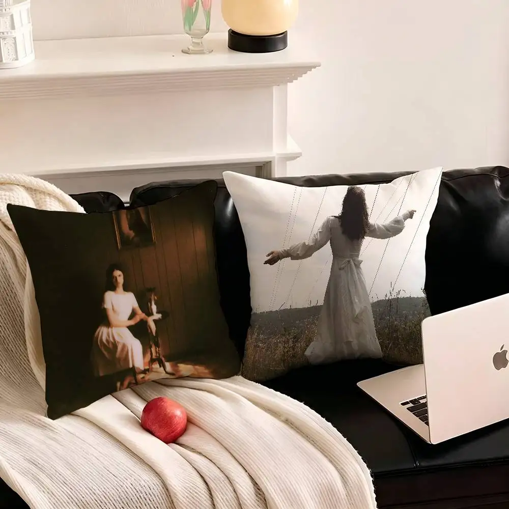 1pc Ethel Cain Pillow Case Fashion Square Pillowcase Bedroom Sofa Room Ins Decoration Leisure