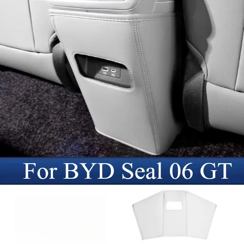 Trendy Rear Discharge Anti-Kick Pad for BYD Seal 06 GT - Armrest Box Rear Protective Pad & Car Mat Supply