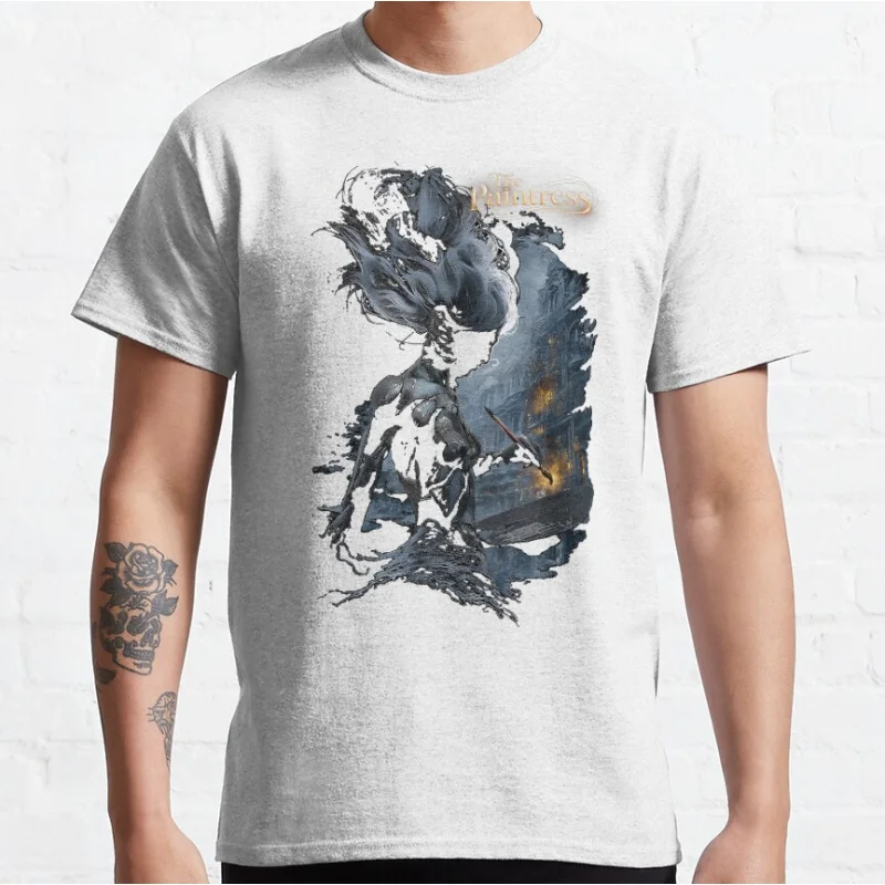 Paintress 2025 Clair Obscur Expedition 33 Dark Fantasy video game T-shirt Gift for Gamer Large size Adult Tops S-6XL