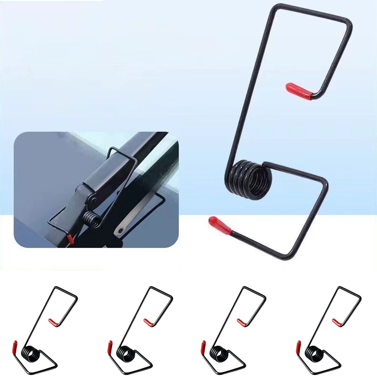 

2PCS Windshield Wiper Arm Pressure Spring Booster - Wiper Arm Puller Tool for Improved Visibility - Enhance Wiper Performance