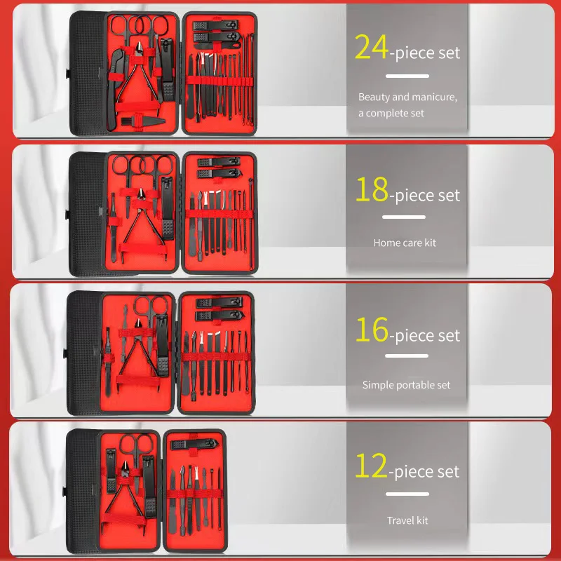 مسمار المقص مجموعة مجموعة أدوات التجميل مريحة مسمار المقص مانيكير مسمار المتقلب باديكير سكين الأذن تقشير سكين مسمار مانيكير T