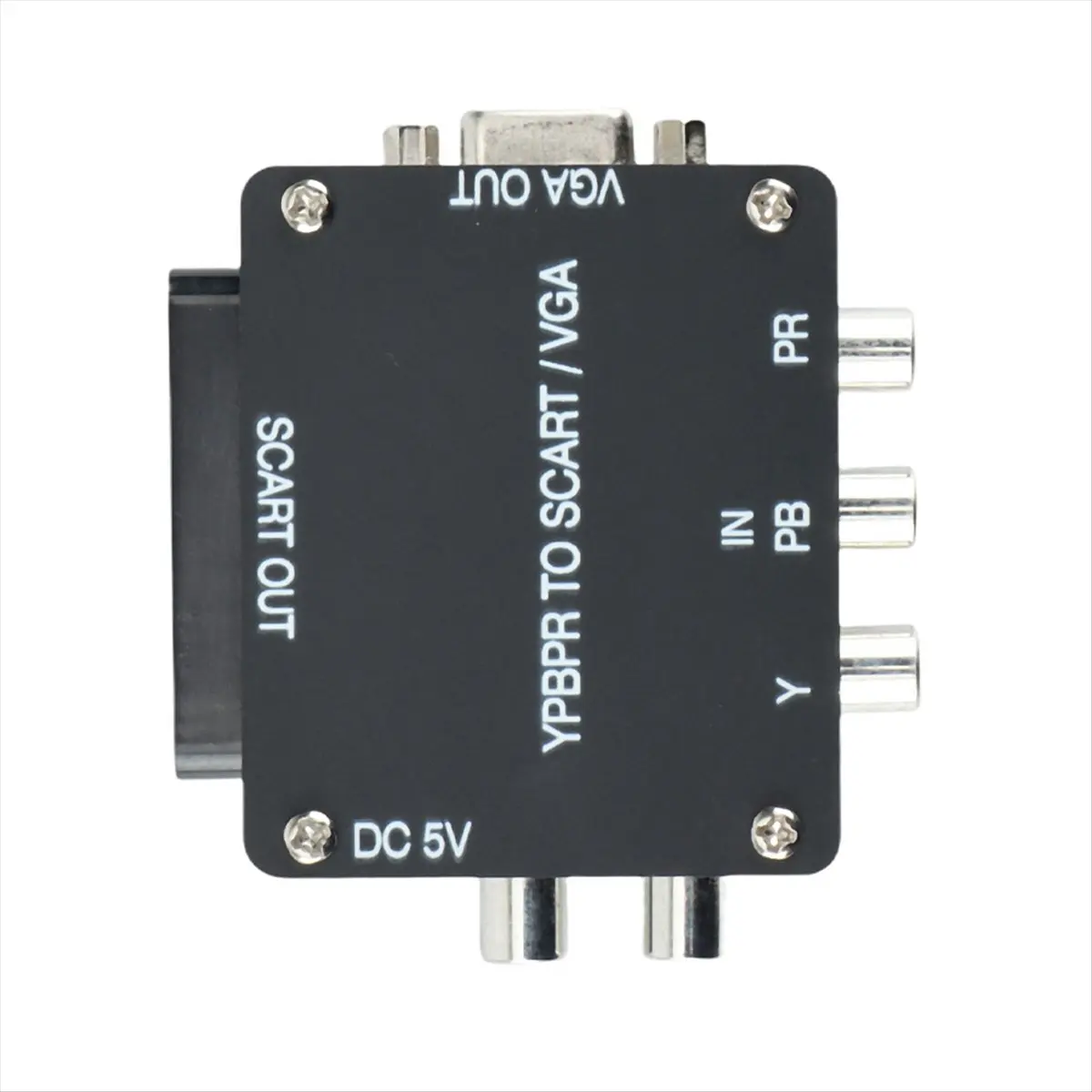 (DT37) YUV to RGBS YPBPR to SCART YPBPR to VGA Component Converter Game Console, RGBS to Color Difference Component