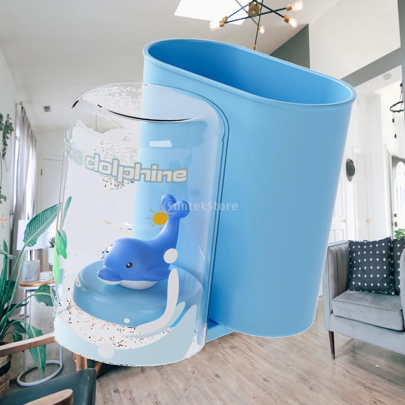 Cartoon Toothbrush Holder Wall Mount Organizer Easy to Install Drain Case Fashion Rinsing Cup Stand for Shower Dorms Bathroom