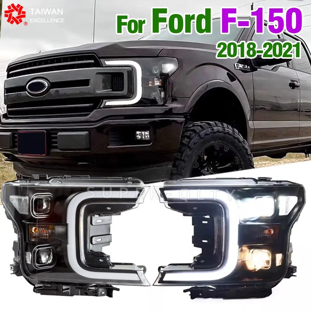 

Фары Eagle Eye для Ford Raptor F150 2018-2021, автомобильные светодиодные фары в сборе, передняя лампа DRL Raptor, светодиодные модифицированные фары