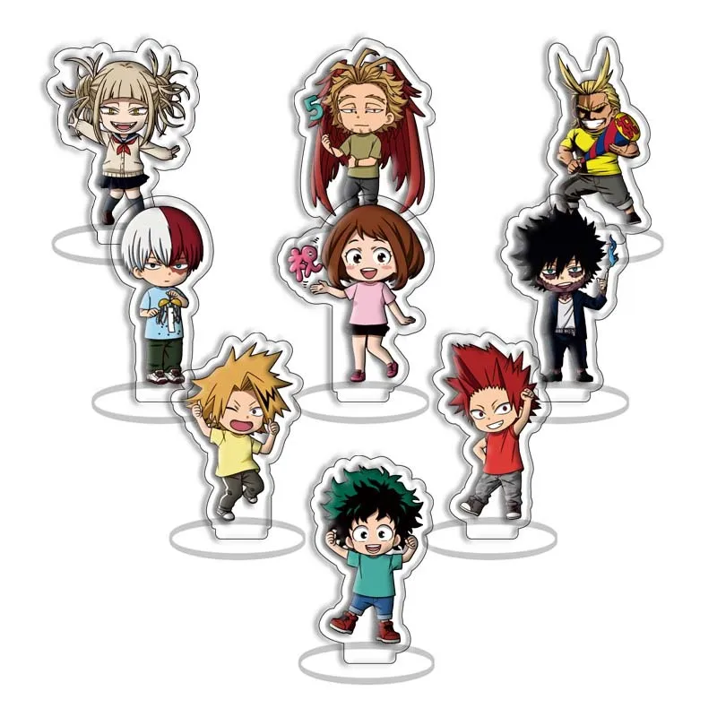 My Hero Academia Deku Midoriya Acrylic Stand 9-Piece Set Anime Figure Merchandise Ready Stock Drop Shipping - view 2