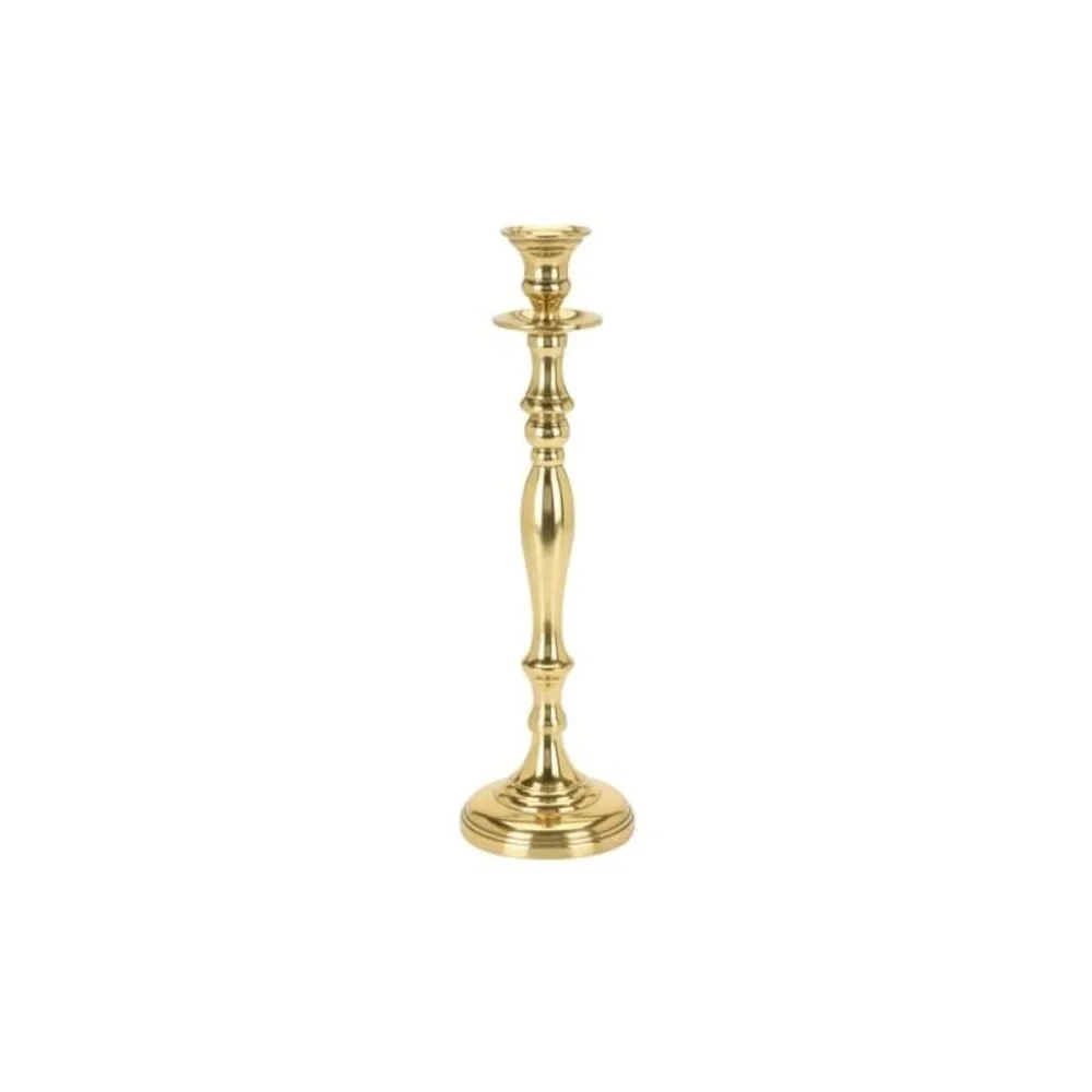 Design Gold Candlestick 33 cm