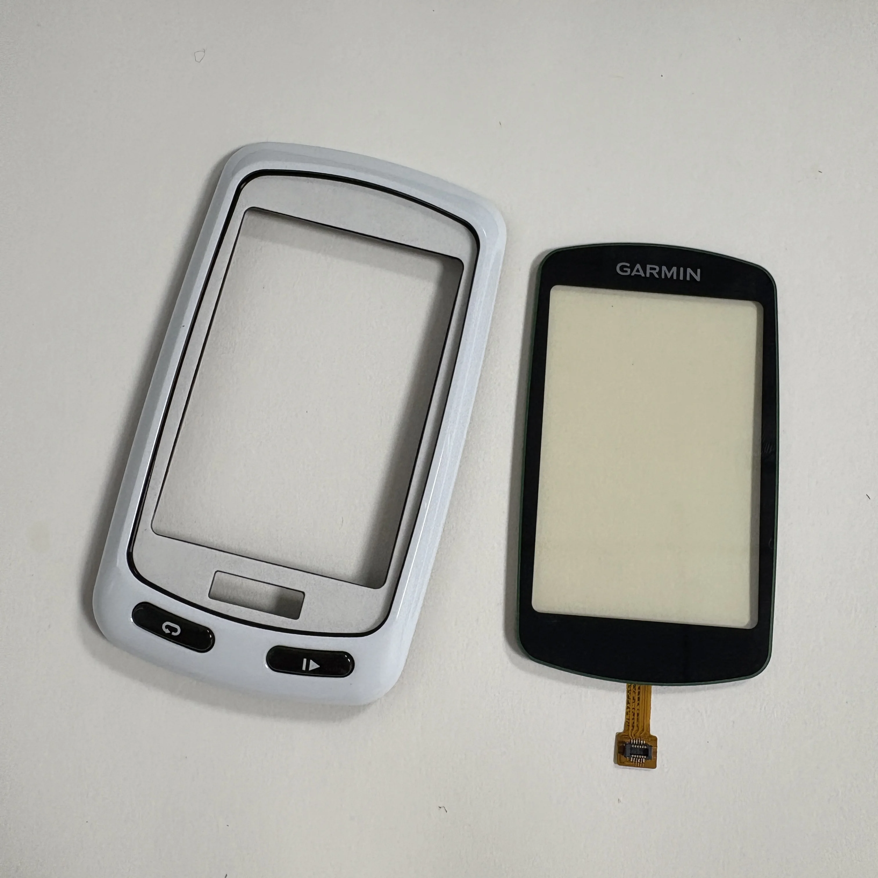 الغطاء الأمامي لـ Garmin Edge 800 Edge 810 إطار أمامي للتجول مع إصلاح بديل محمول بنظام تحديد المواقع الذي يعمل باللمس