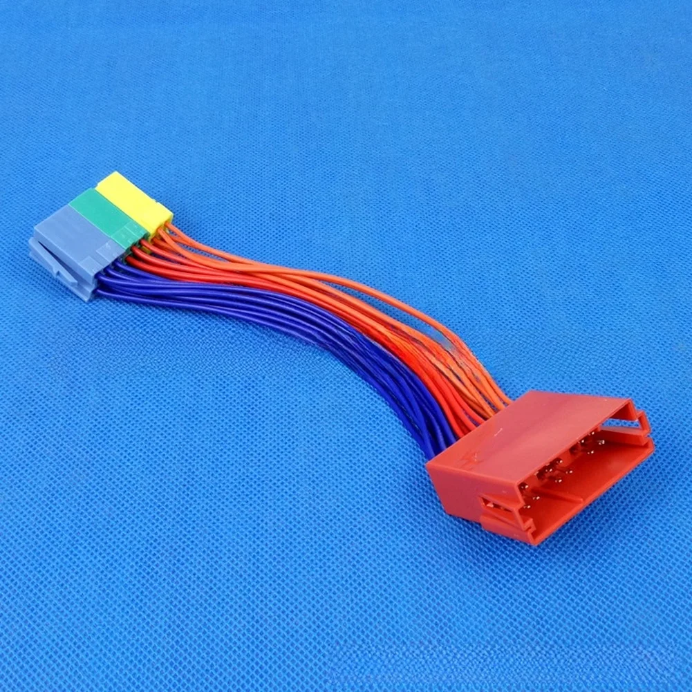 ISO 20Pin Extension Cable Adapter for Car Audio with Compatibility for PASSAT For SKODA and Models for Stable Connection