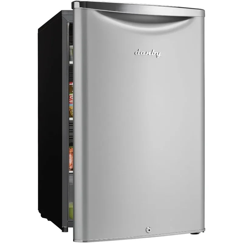 Danby DAR044A6DDB Contemporary Classic 4.4 Cu.Ft. Mini Fridge, Compact Refrigerator for Bedroom, Living Room, Bar, Dorm