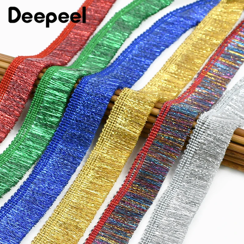 5/10/20Yards 25mm Lace Trims Tassel Fringes Curtains Clothes Dresses Decorative Trimmings Stitching Laces DIY Sewing Accessories 6