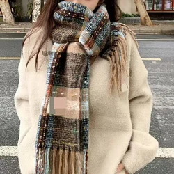 FKYBDSM Scarf Pashmina Shawls Wraps Of Evening Dresses Travel Office Winter Wedding Cashmere Feel Large Scarves