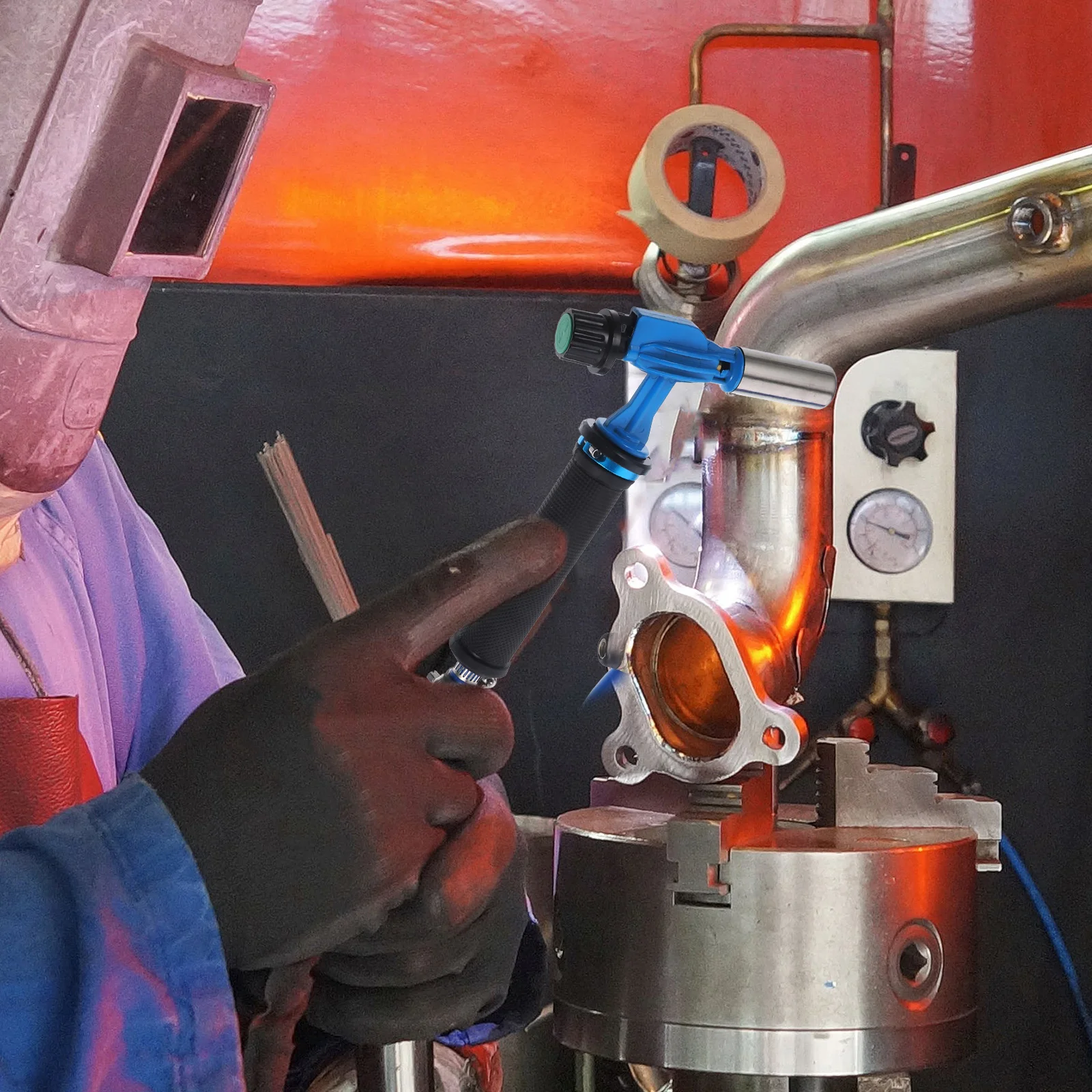 

High Temperature Gas Welding Torch Copper Durable Sturdy Long Lasting Exquisite Workmanship Good Texture Unmatched Flexibility