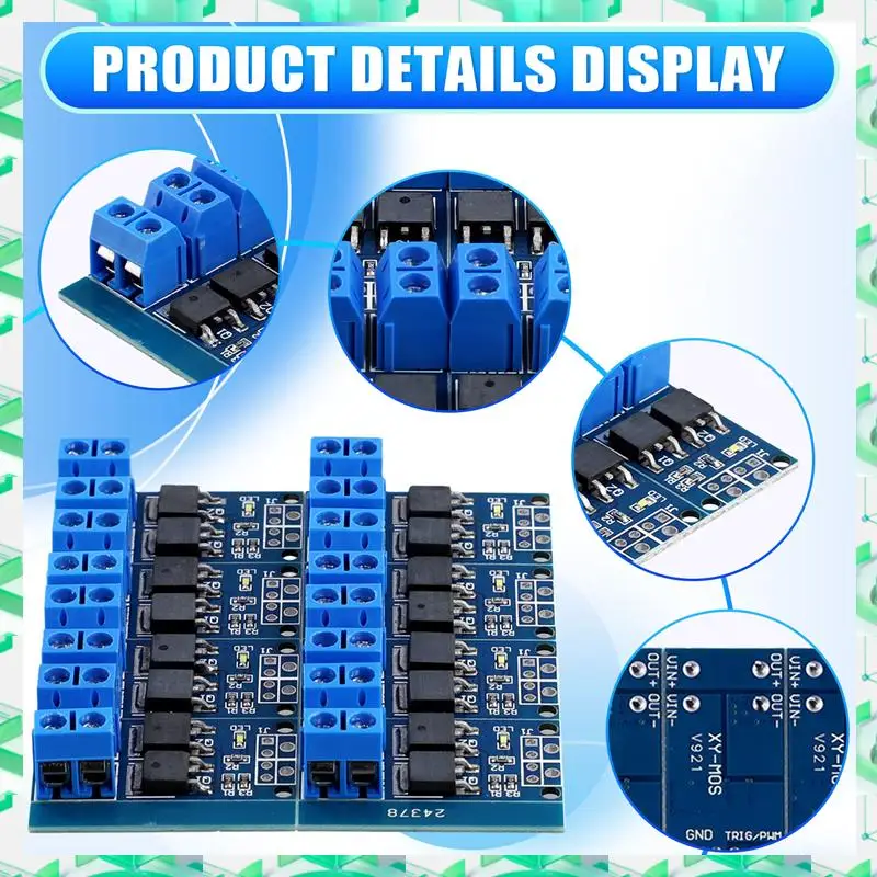 3C Electron 20Pcs 15A 400W MOSFET Trigger Switch Drive Module PWM Regulator Control Panel,20Pcs 15A 400W MOSFET Trigger Switch D