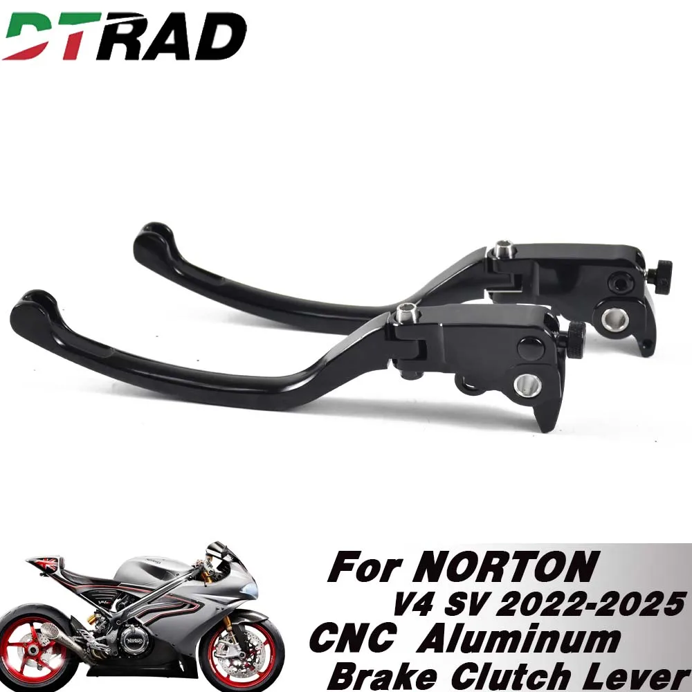 

Регулируемый рычаг тормозной муфты мотоцикла для NORTON V4 SV 2022-2025 DOMIRACER/DOMINATOR, складной рычаг, защита рук, модифицированные детали
