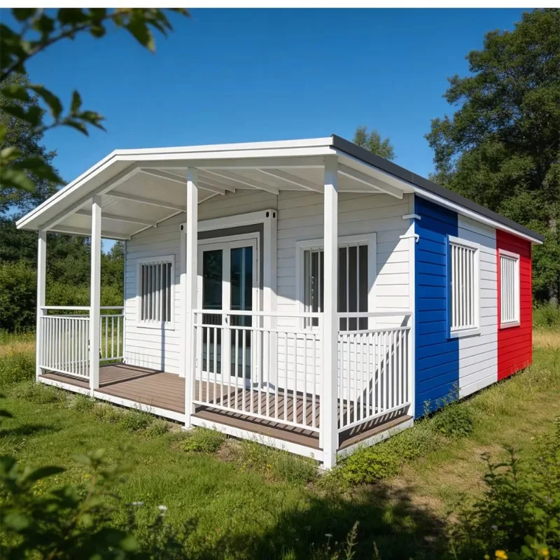 20ft Flat Pack Folding Container House Easy Installation Mobile Home For On Site Office Worker Dormitory And Storage Room