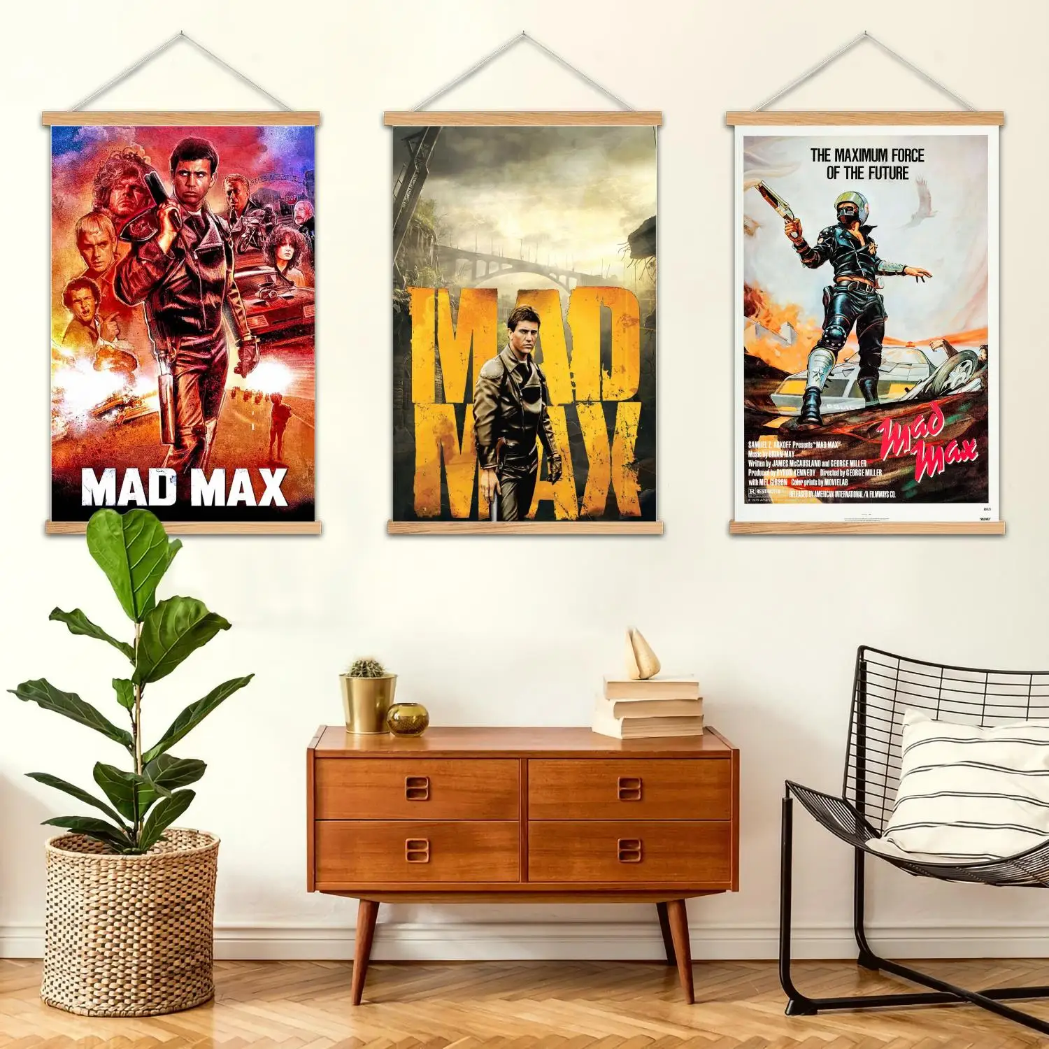 Mad Max Framed Wall Painting Canvas Art Poster, Wall Art,  Modern Family, Bedroom Decor, Posters,Decorative painting