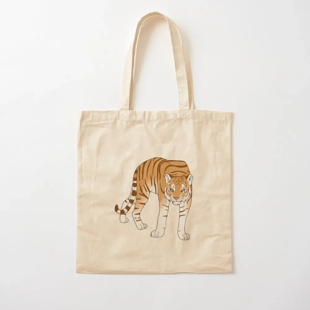 

Golden Tabby Tiger Tote Bag bags luxury women Women's shopper bag canvas shopping bag