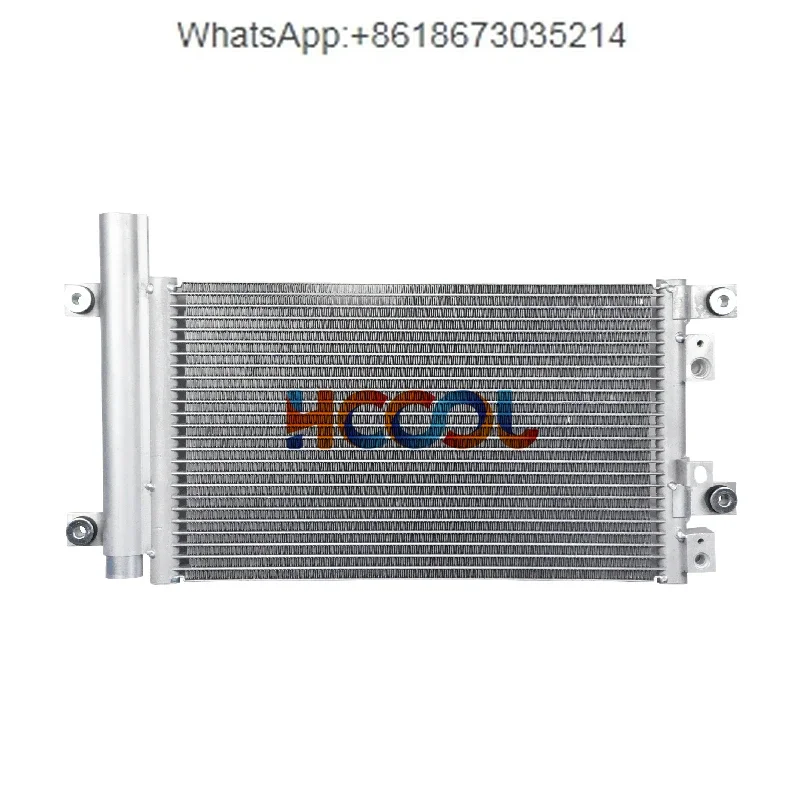 Excavator accessories DX55-9C DX60-9C air conditioner condenser, radiator sheet, heat dissipation net