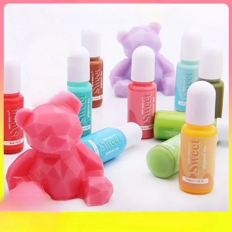 40 Colors Candy Tone Oil-based Dye Pigment, Epoxy Resin AB Resin Colorant, UV Resin Dye Color Paste for DIY Craft Making